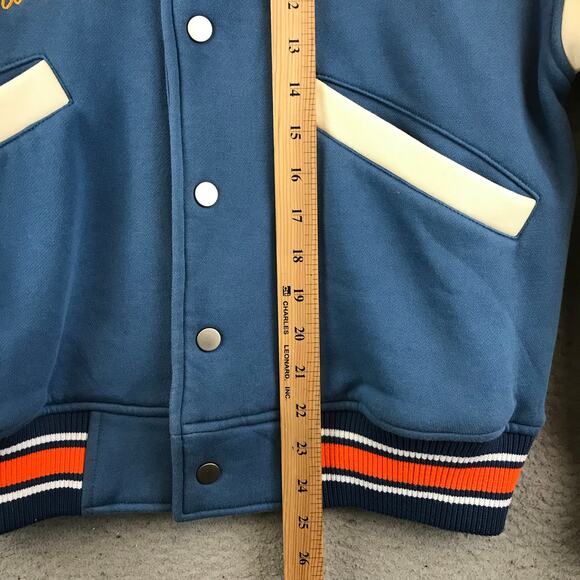 Men's New Wave Street Culture Poker Letterman Jacket Size XS - Picture 10 of 14